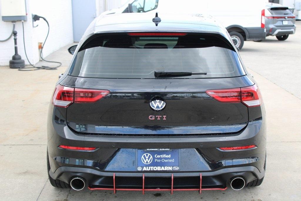 used 2023 Volkswagen Golf GTI car, priced at $26,222