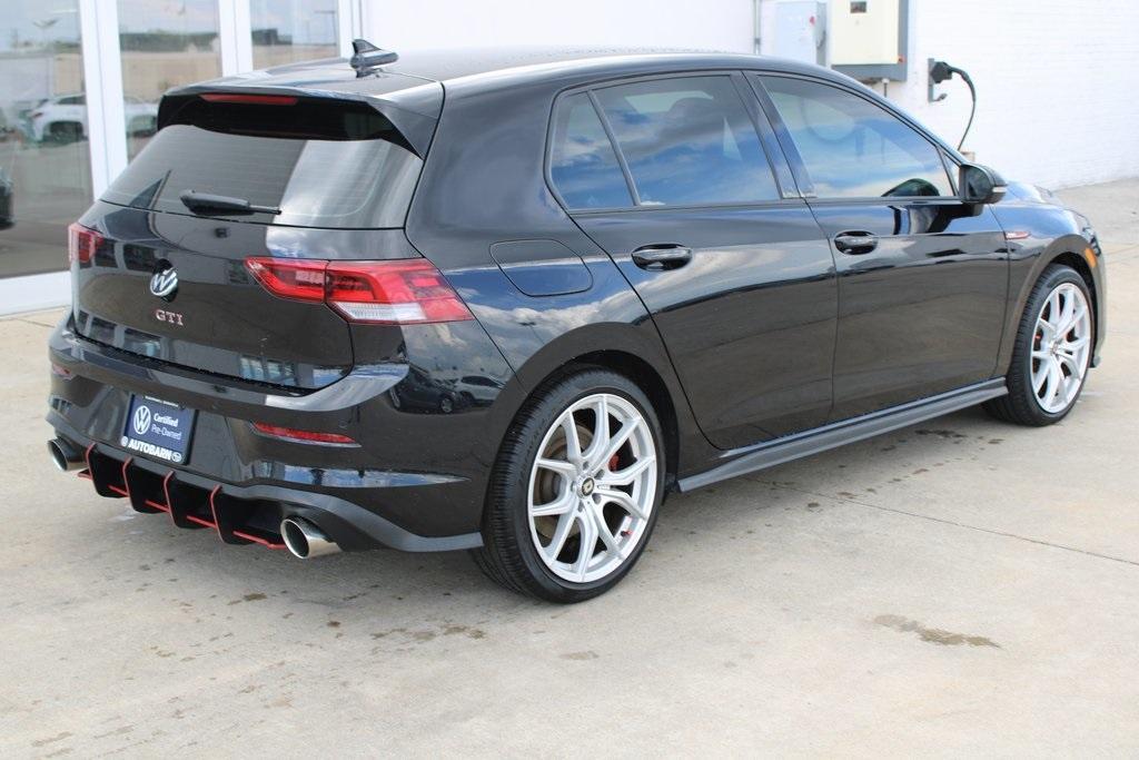 used 2023 Volkswagen Golf GTI car, priced at $26,222
