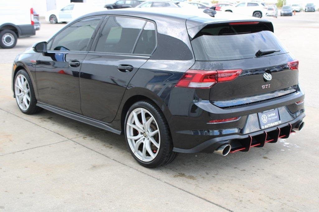used 2023 Volkswagen Golf GTI car, priced at $26,222