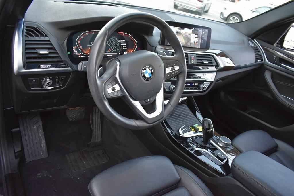 used 2020 BMW X3 car, priced at $27,388