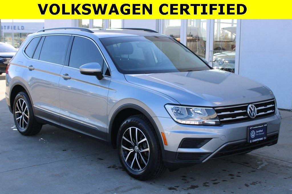 used 2021 Volkswagen Tiguan car, priced at $23,900