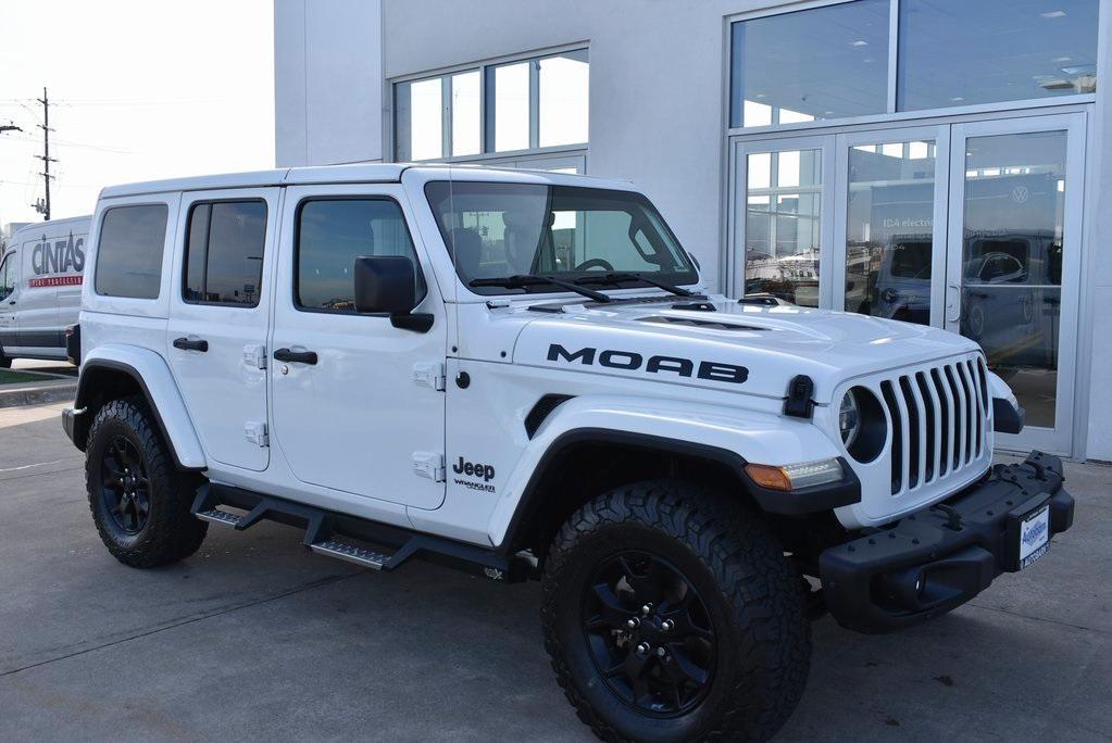 used 2019 Jeep Wrangler Unlimited car, priced at $31,625