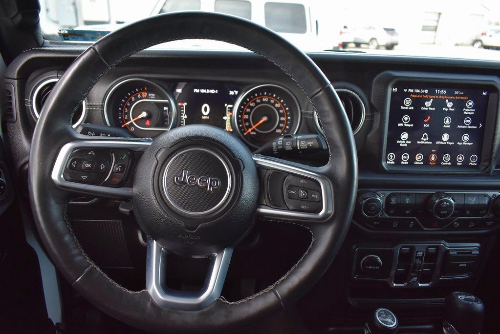 used 2019 Jeep Wrangler Unlimited car, priced at $31,625