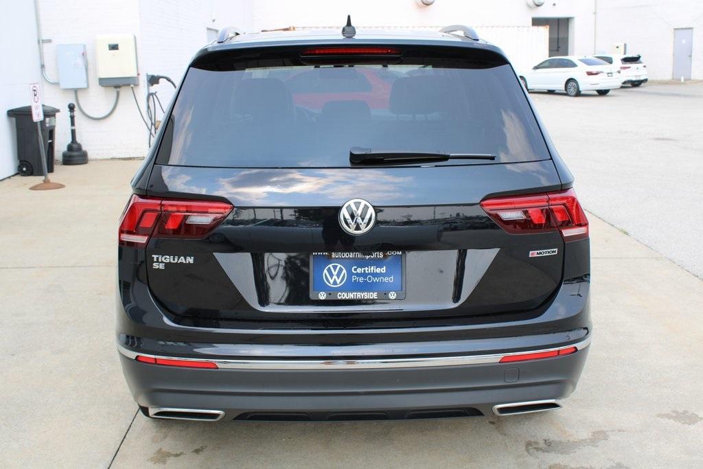 used 2021 Volkswagen Tiguan car, priced at $24,300