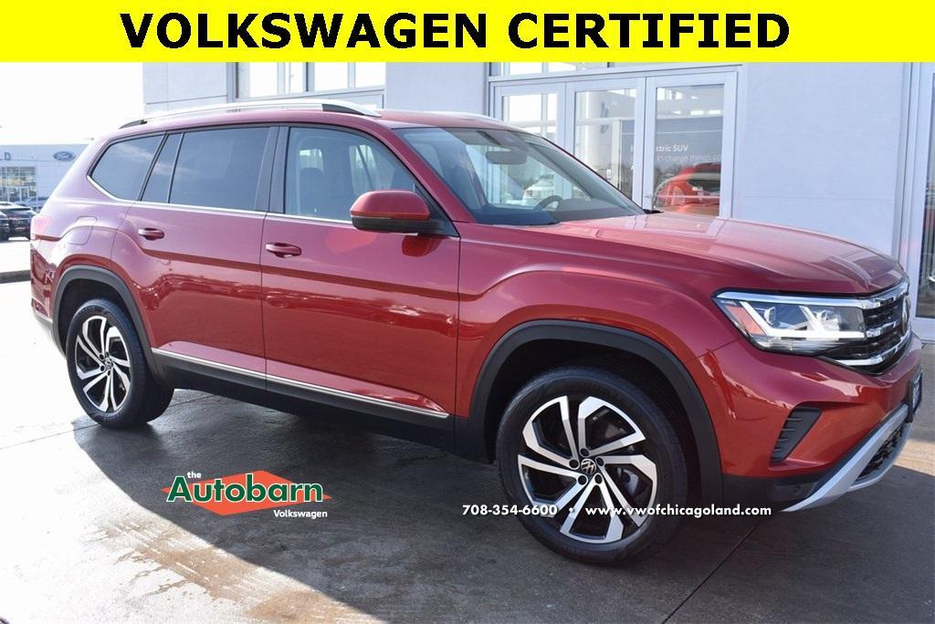 used 2023 Volkswagen Atlas car, priced at $36,668