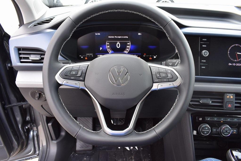 new 2024 Volkswagen Taos car, priced at $30,343