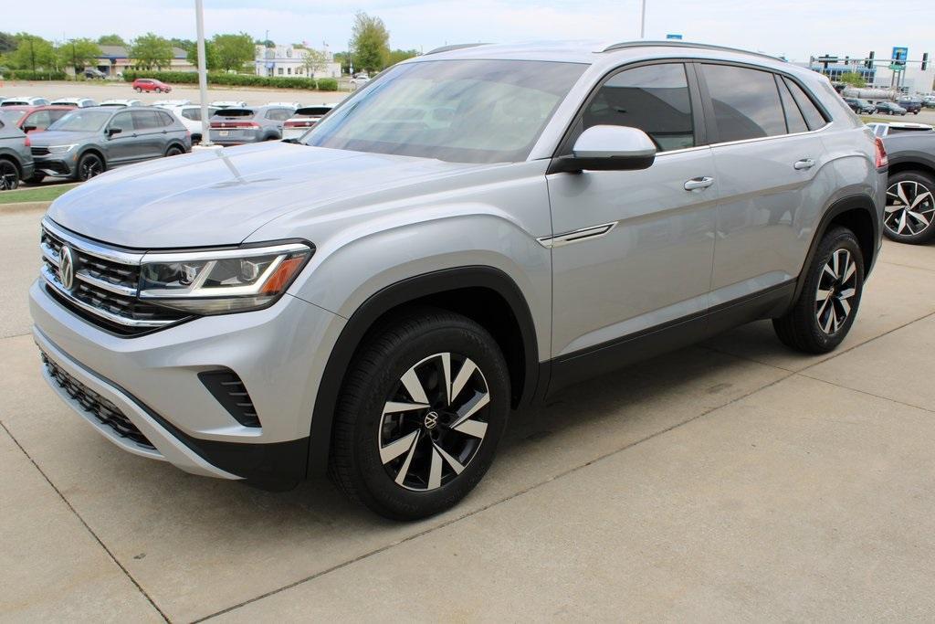 used 2021 Volkswagen Atlas Cross Sport car, priced at $27,200