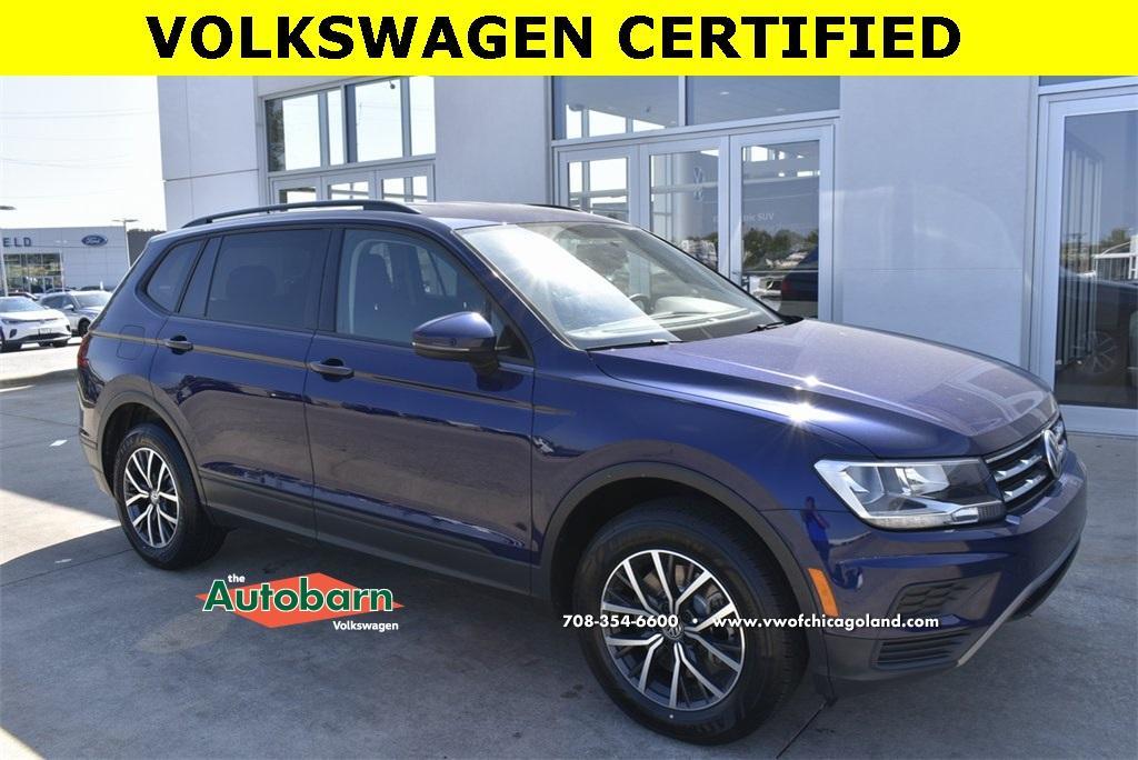 used 2021 Volkswagen Tiguan car, priced at $18,550