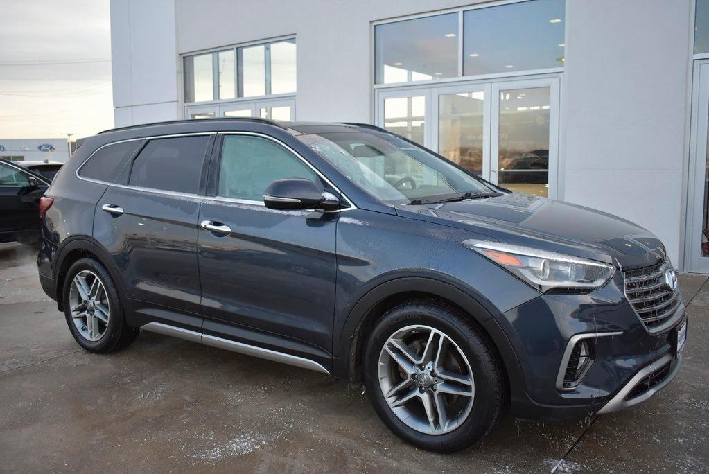 used 2017 Hyundai Santa Fe car, priced at $17,185