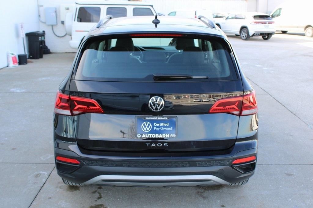 used 2023 Volkswagen Taos car, priced at $21,888