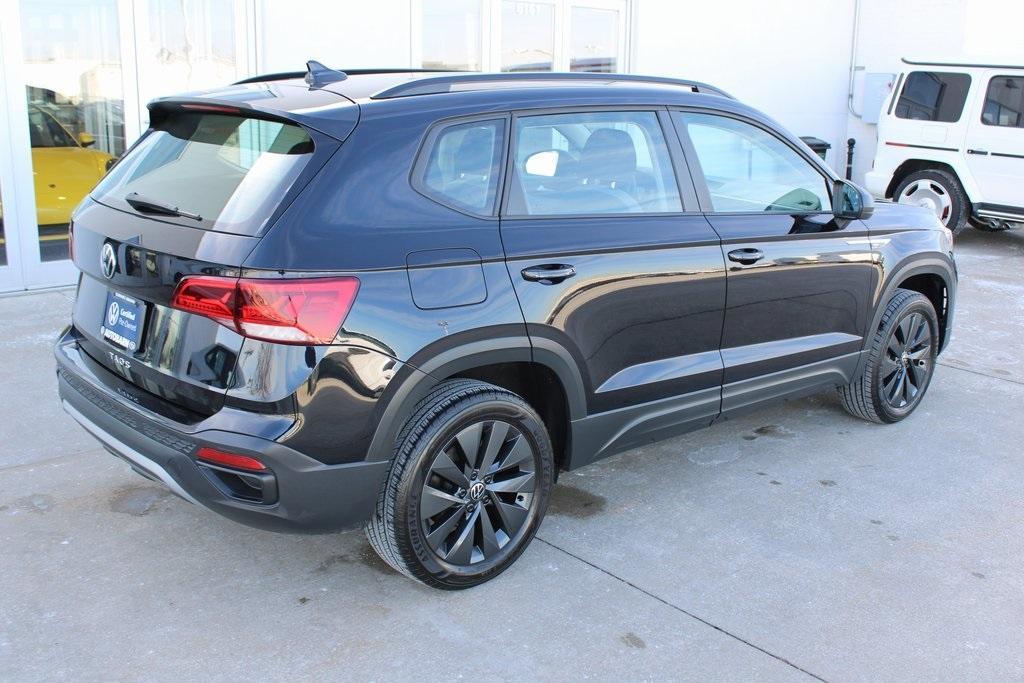 used 2023 Volkswagen Taos car, priced at $21,888