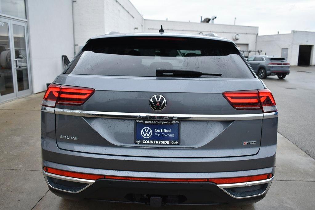 used 2022 Volkswagen Atlas Cross Sport car, priced at $34,744