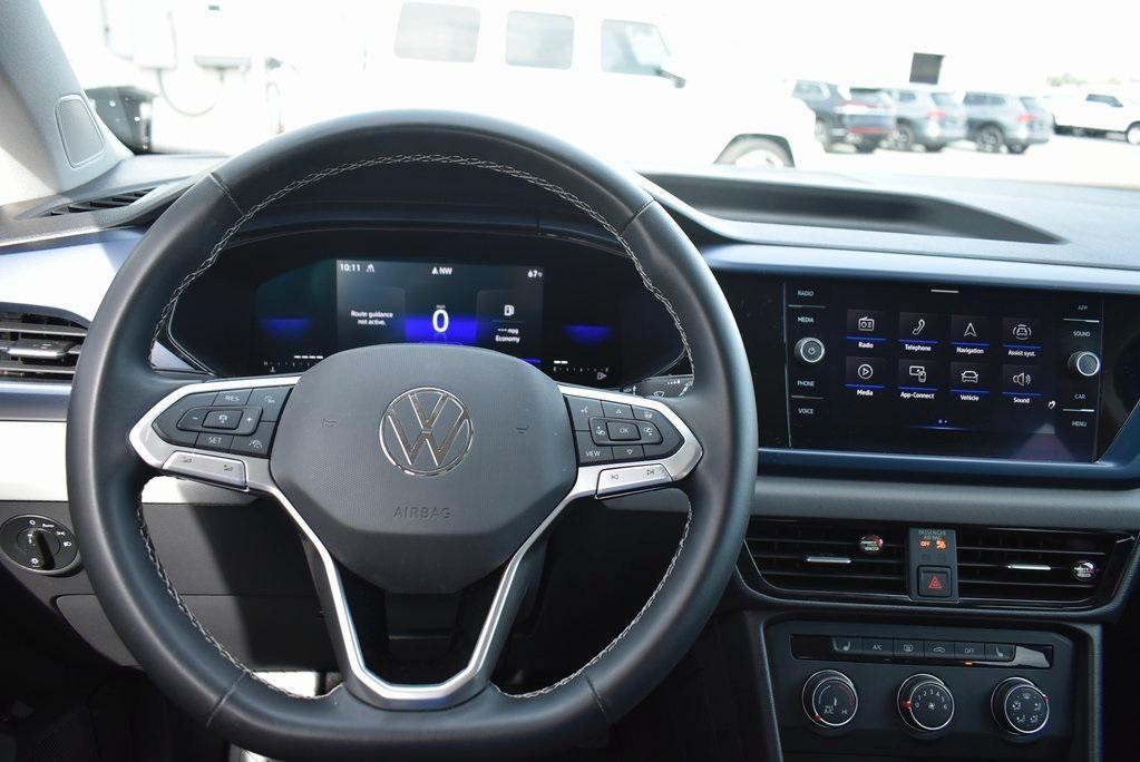 used 2022 Volkswagen Taos car, priced at $23,000