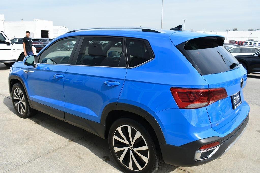 used 2022 Volkswagen Taos car, priced at $23,000