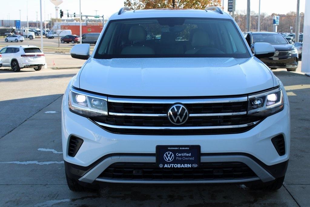 used 2021 Volkswagen Atlas car, priced at $28,200