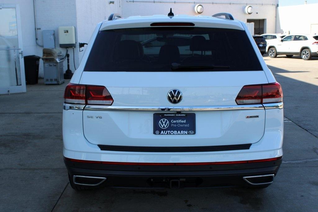 used 2021 Volkswagen Atlas car, priced at $28,200