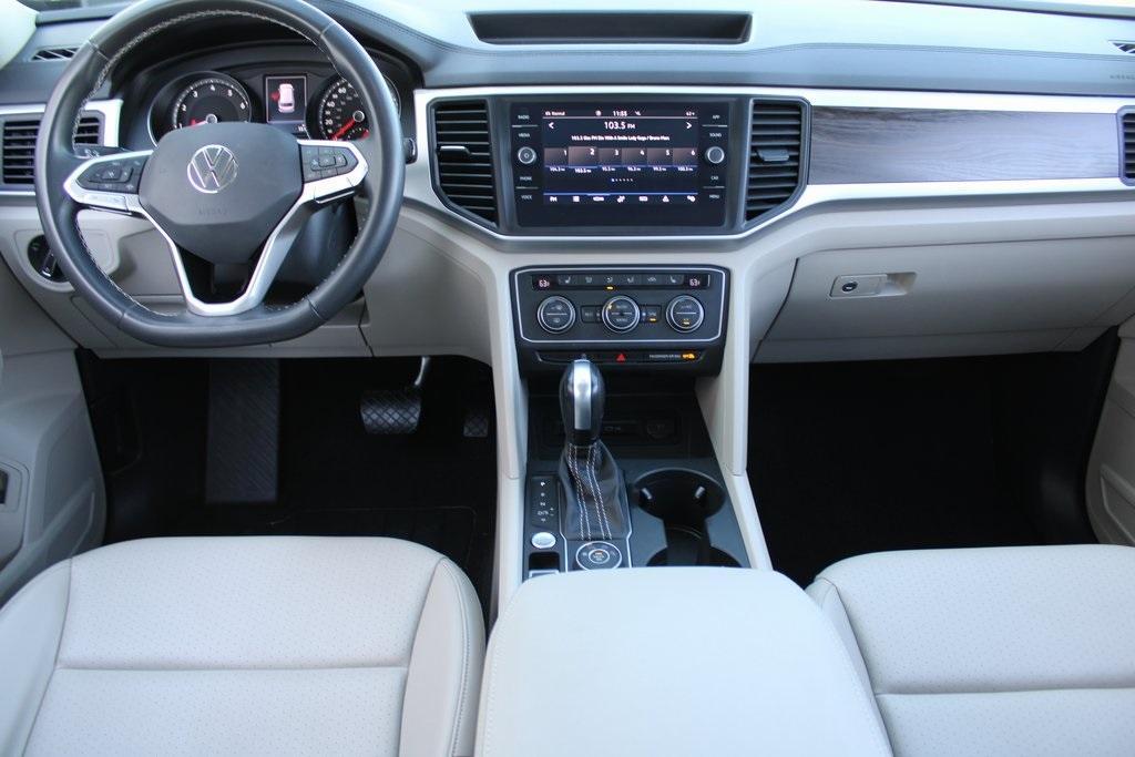 used 2021 Volkswagen Atlas car, priced at $28,200
