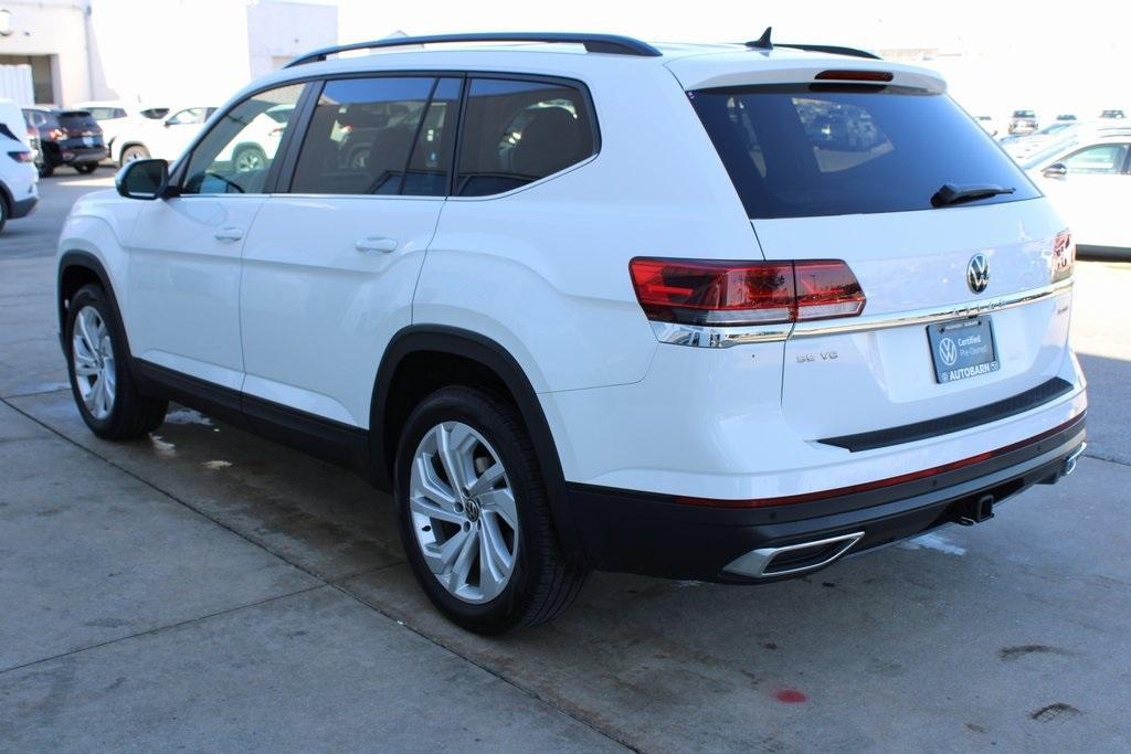 used 2021 Volkswagen Atlas car, priced at $28,200