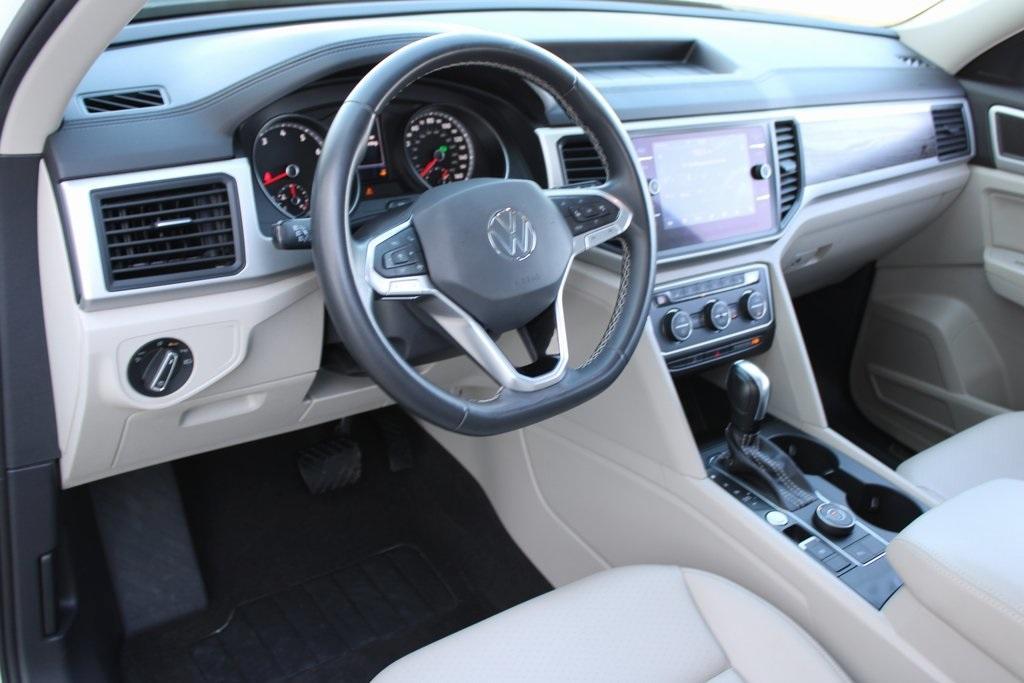 used 2021 Volkswagen Atlas car, priced at $28,200
