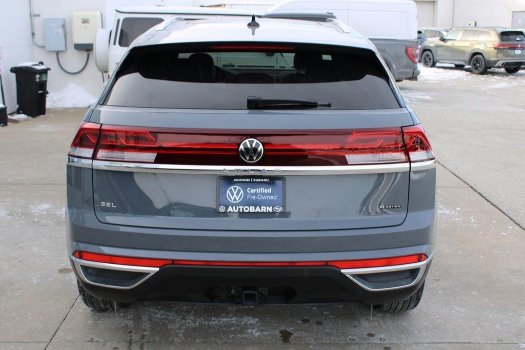 used 2024 Volkswagen Atlas Cross Sport car, priced at $38,700