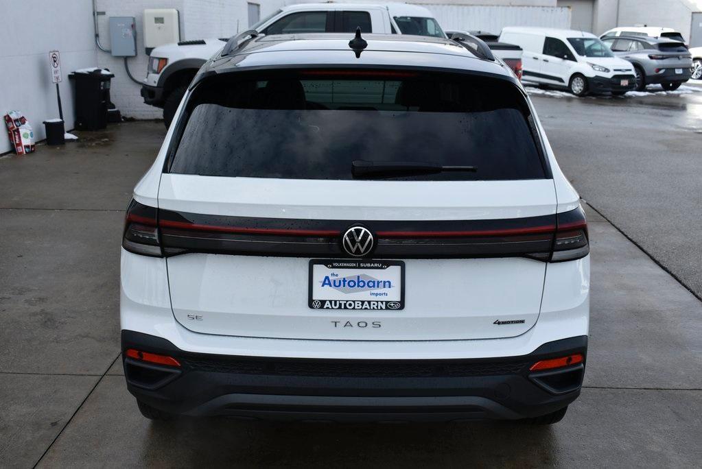 new 2025 Volkswagen Taos car, priced at $32,821