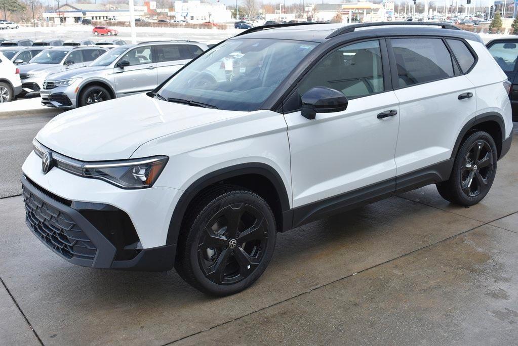 new 2025 Volkswagen Taos car, priced at $32,821