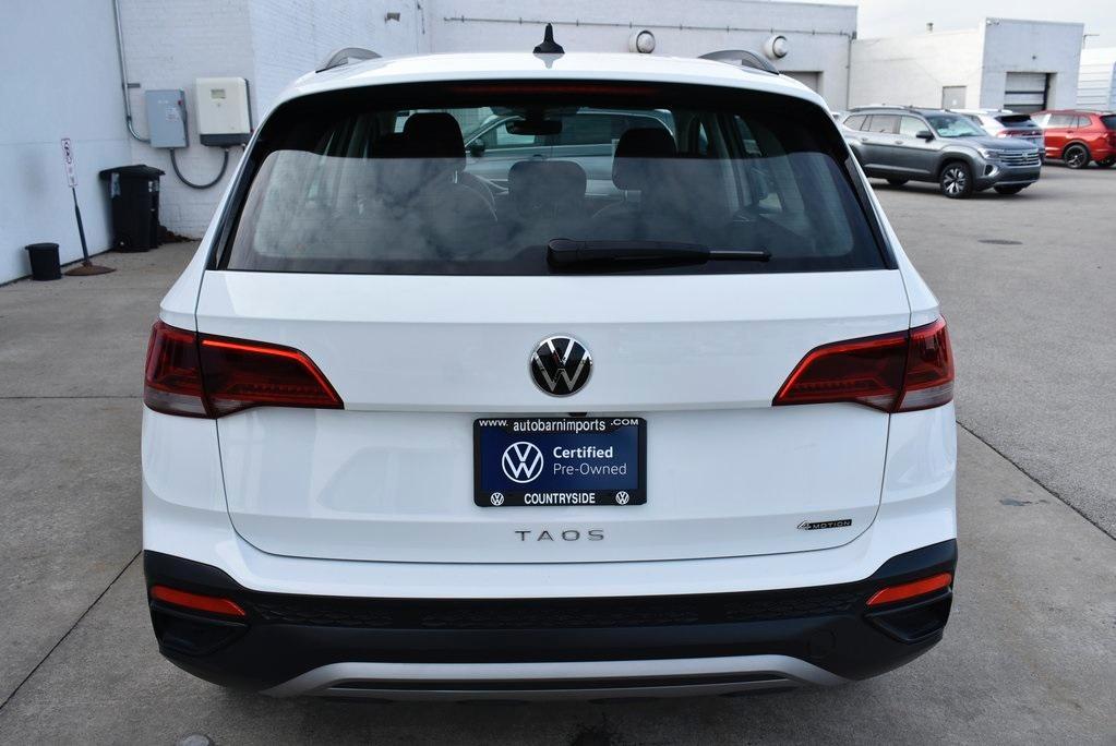 used 2024 Volkswagen Taos car, priced at $23,300