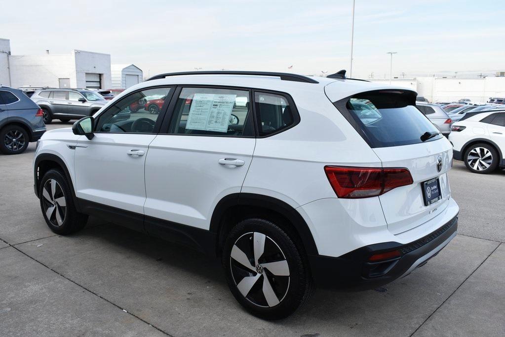 used 2024 Volkswagen Taos car, priced at $23,300