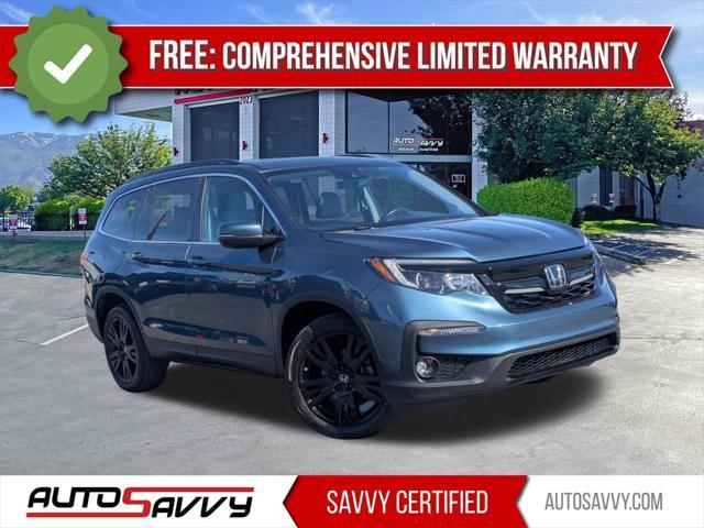 used 2021 Honda Pilot car, priced at $26,500