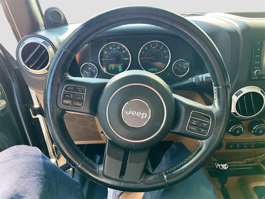 used 2013 Jeep Wrangler Unlimited car, priced at $13,000