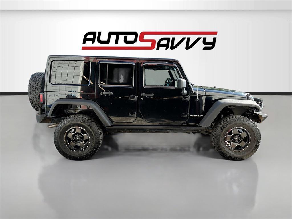 used 2013 Jeep Wrangler Unlimited car, priced at $13,000