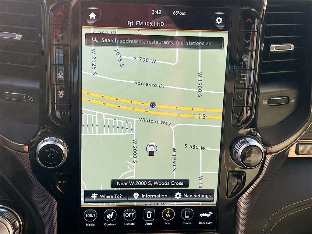 used 2021 Ram 1500 car, priced at $36,800