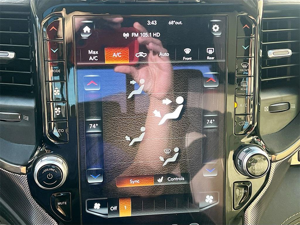 used 2021 Ram 1500 car, priced at $36,800