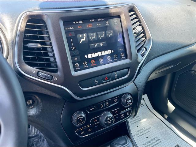 used 2021 Jeep Cherokee car, priced at $19,300