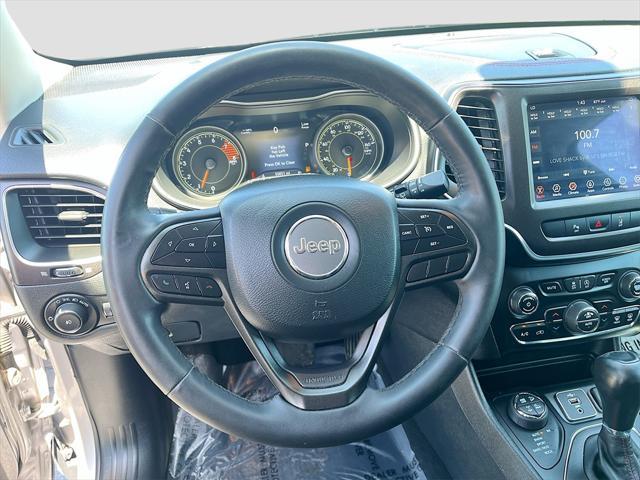 used 2021 Jeep Cherokee car, priced at $19,300