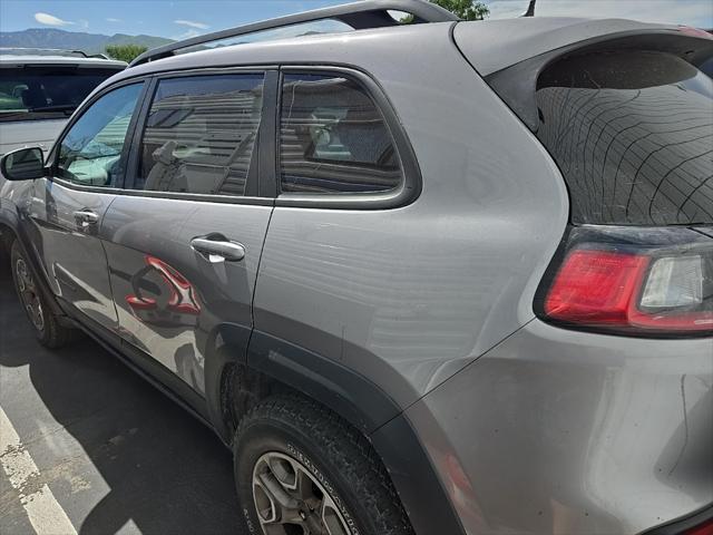used 2021 Jeep Cherokee car, priced at $19,500