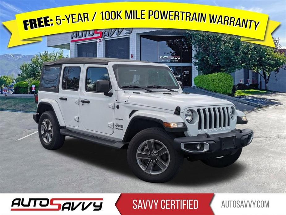 used 2021 Jeep Wrangler Unlimited car, priced at $26,500