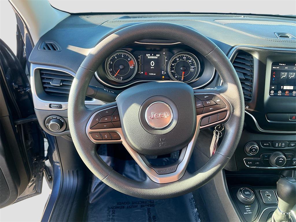 used 2021 Jeep Cherokee car, priced at $18,200