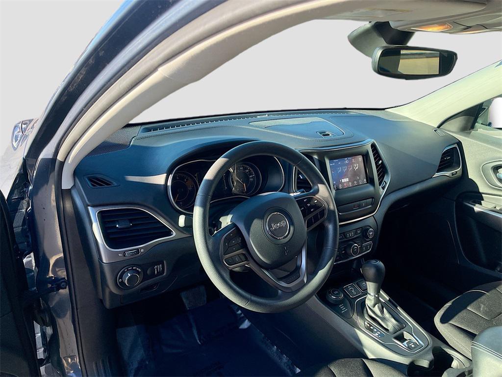 used 2021 Jeep Cherokee car, priced at $18,200