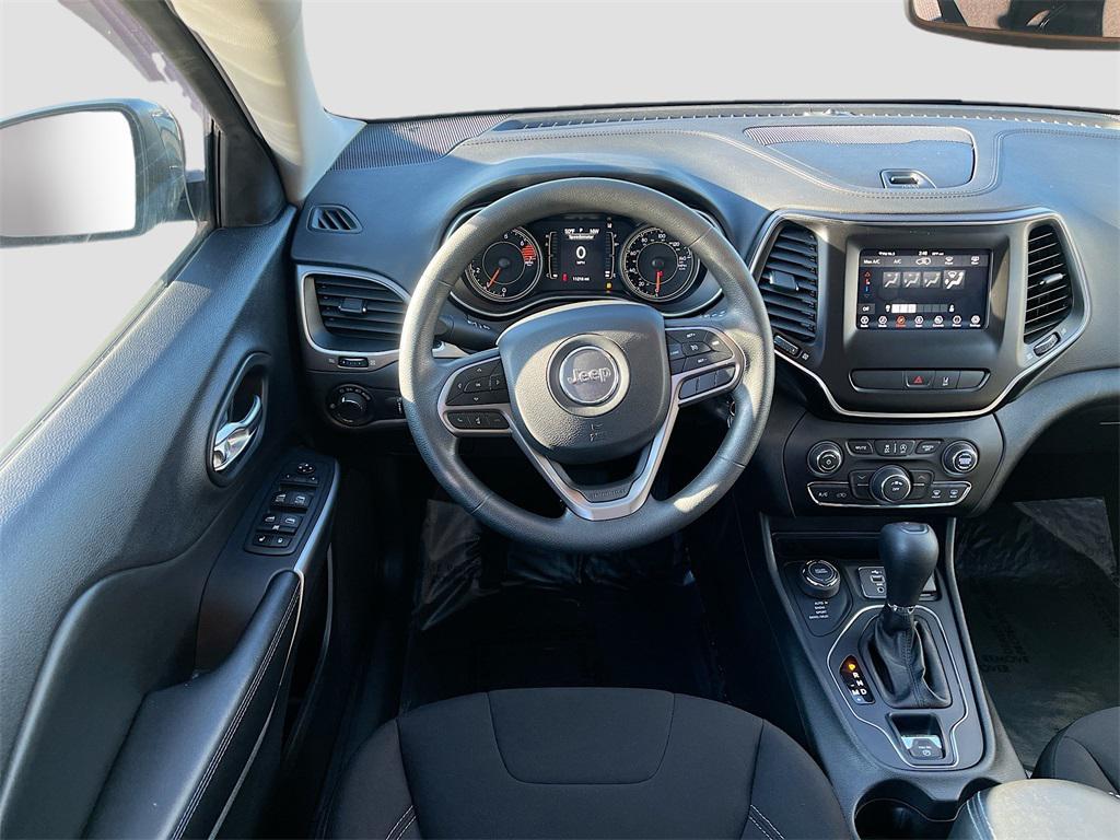 used 2021 Jeep Cherokee car, priced at $18,200