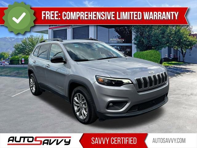 used 2022 Jeep Cherokee car, priced at $19,300