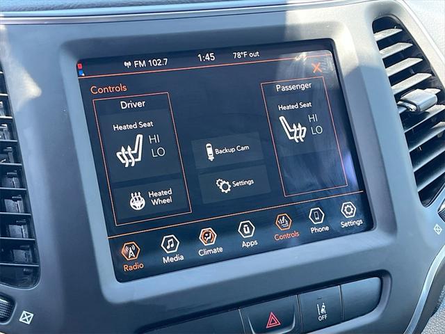 used 2022 Jeep Cherokee car, priced at $21,200