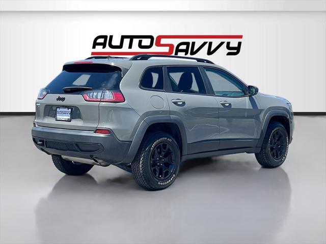 used 2022 Jeep Cherokee car, priced at $21,200