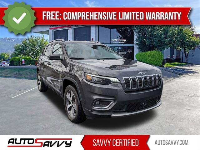 used 2021 Jeep Cherokee car, priced at $20,000