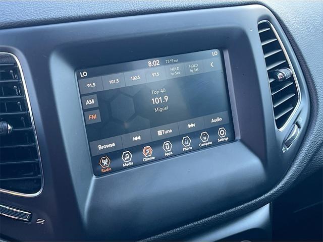 used 2021 Jeep Compass car, priced at $15,700