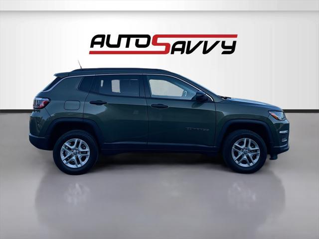 used 2021 Jeep Compass car, priced at $15,700