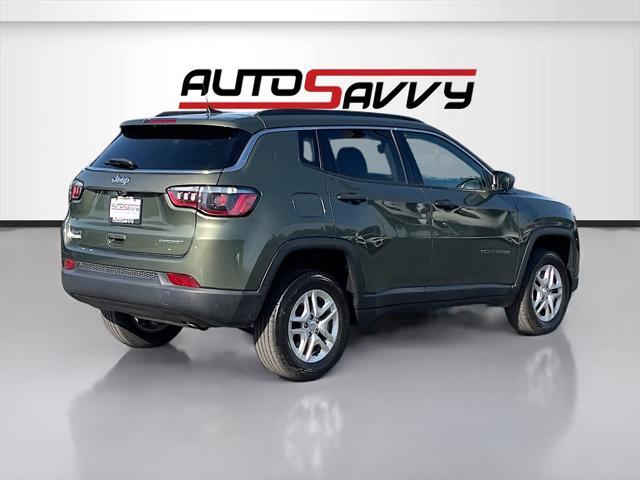 used 2021 Jeep Compass car, priced at $15,700
