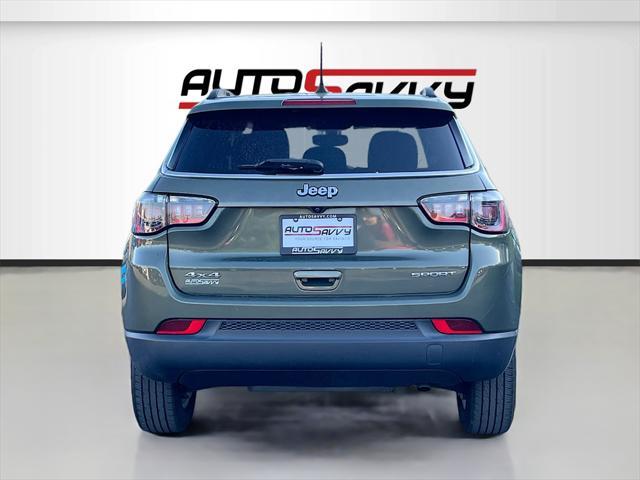 used 2021 Jeep Compass car, priced at $15,700