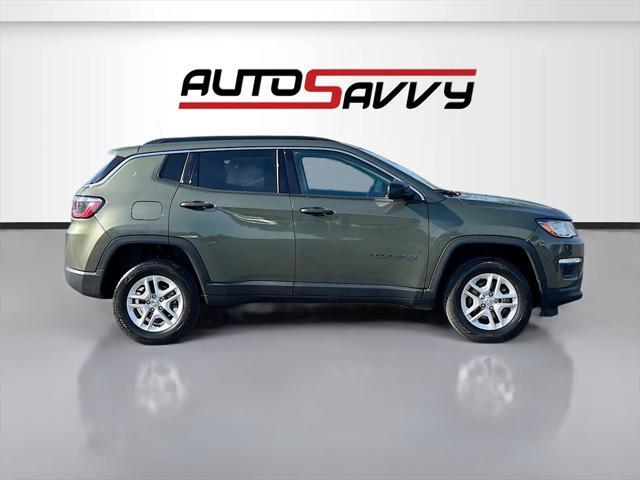 used 2021 Jeep Compass car, priced at $15,700