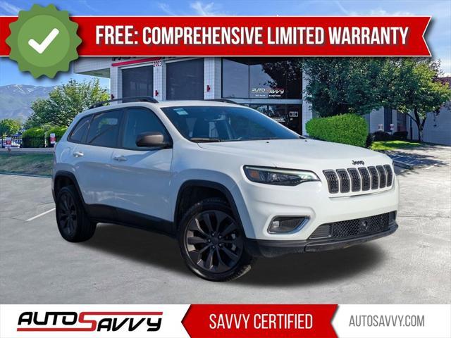 used 2021 Jeep Cherokee car, priced at $19,500